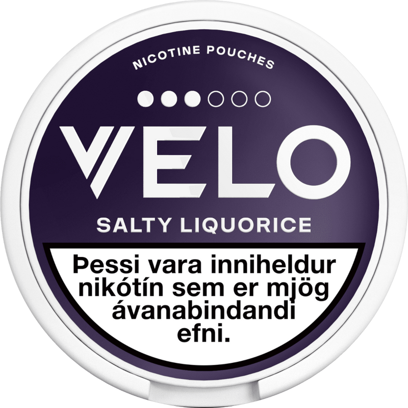 VELO Salty Liquorice 3P