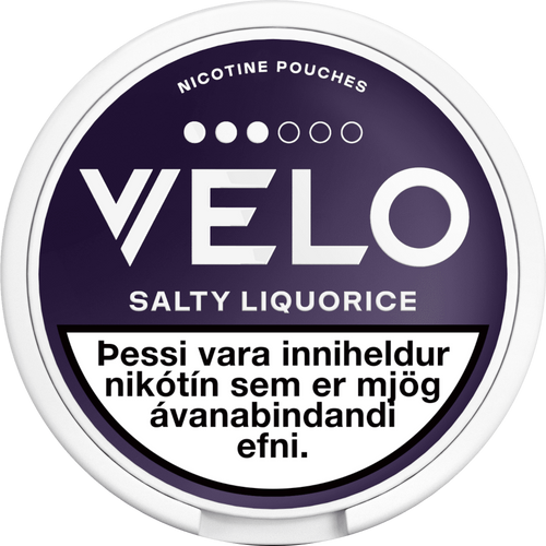 VELO Salty Liquorice 3P