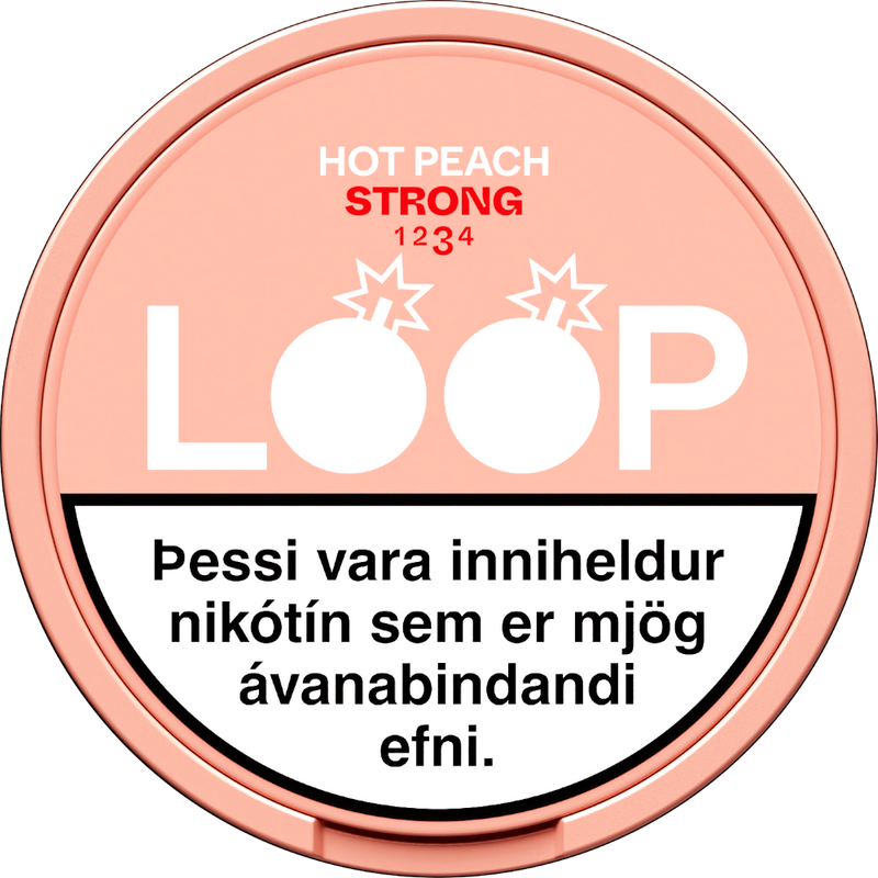 LOOP Hot Peach 3P