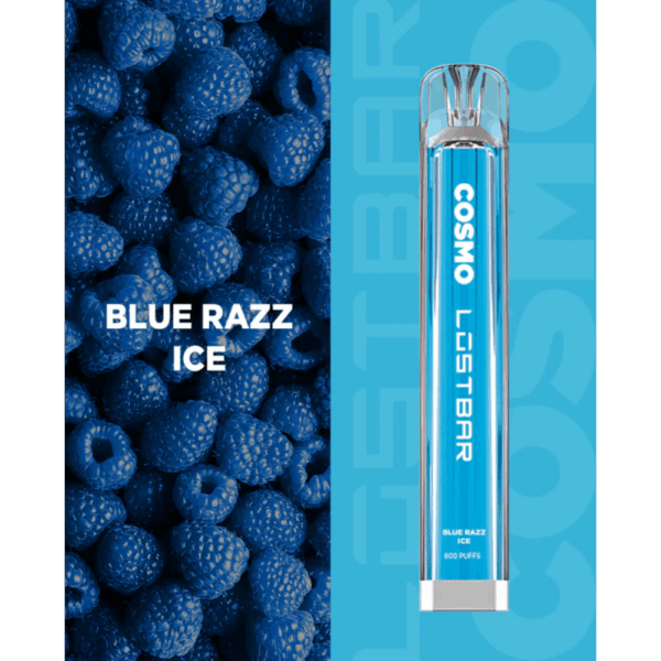 COSMO 800 - BLUE RAZZ ICE